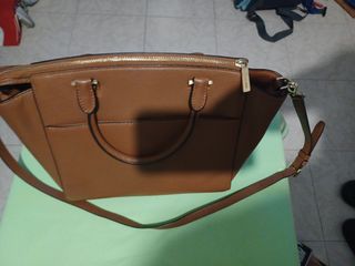Bolso Michael Kors Marrón y Dorado