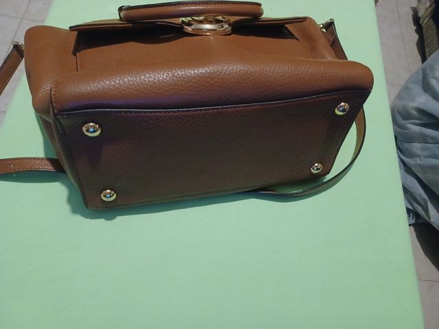 Bolso Michael Kors Marrón y Dorado