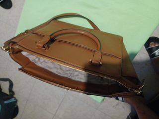 Bolso Michael Kors Marrón y Dorado