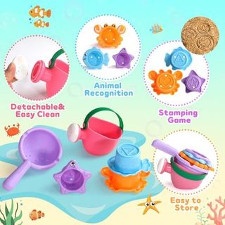 Juguetes de Baño para Bebé - 1 Año