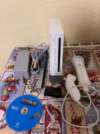 Consola Nintendo Wii Blanca Completa