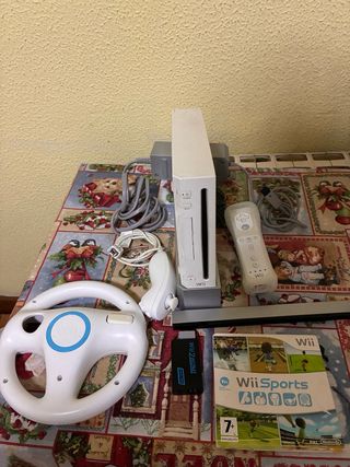 Nintendo Wii Blanca Completa