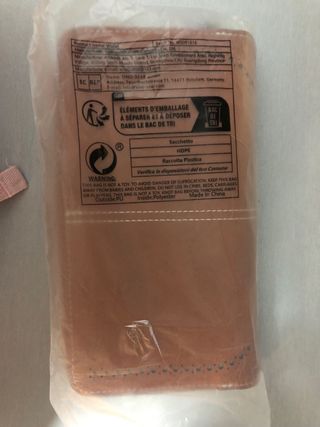 Cartera de mano marrón