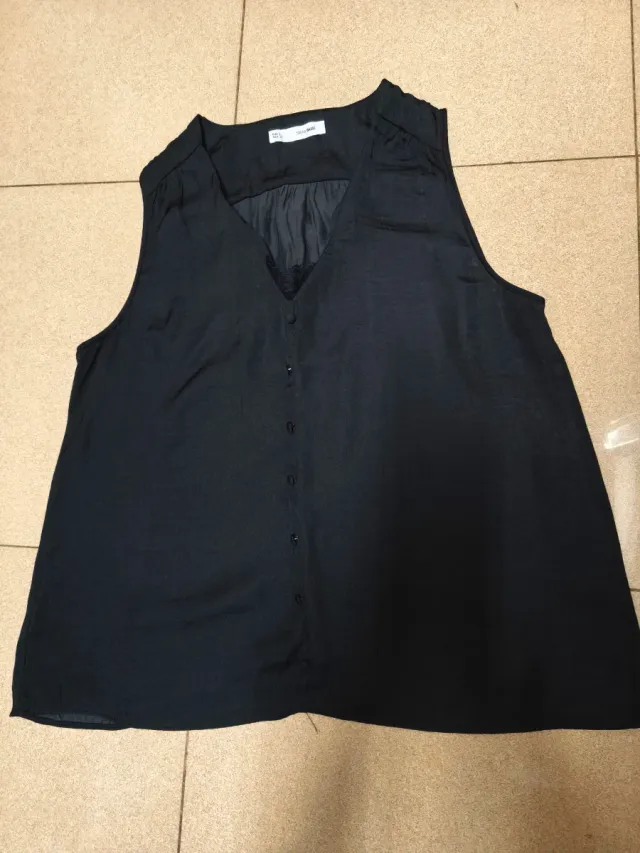 T-shirt senza maniche con stampa taglia M