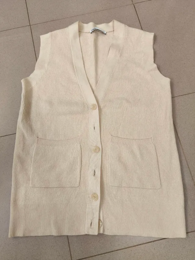 T-shirt senza maniche con stampa taglia M