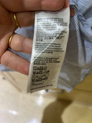 Camisa Tommy Hilfiger chica Talla 34.