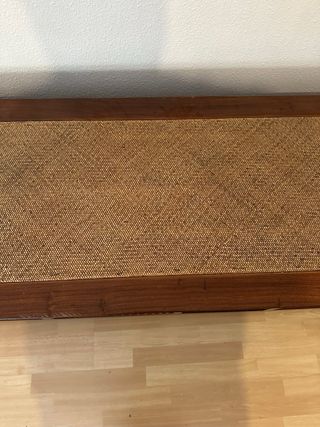 Aparador de madera y bambú
