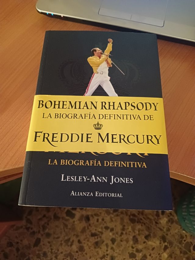 LIBRO FREDDIE MERCURY BIOGRAFIA NUEVO SIN USO