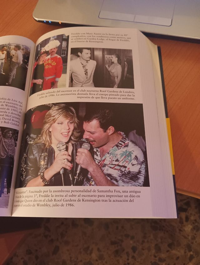 LIBRO FREDDIE MERCURY BIOGRAFIA NUEVO SIN USO