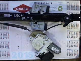 ELEVALUNAS ELECTRICO TRA. IZDO. SEAT LEON (1P1)(05.2005->) 1.9 TDI