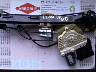 ELEVALUNAS ELECTRICO DEL. DCHO. SEAT LEON (1P1)(05.2005->) 1.9 TDI