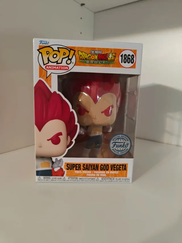 Funko Pop! Super Saiyan God Vegeta 1868