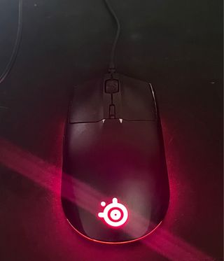 Steelseries Rival 3 Ratón Gaming Negro/Rojo