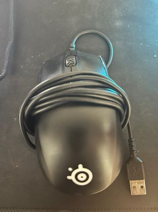 Steelseries Rival 3 Ratón Gaming Negro/Rojo