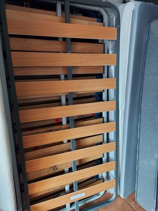 Somier metálico y de madera