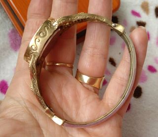 Reloj plata 925,oro y zafiros