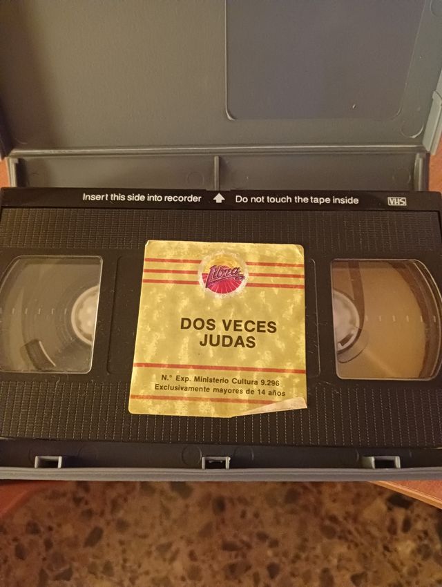 DOS VECES JUDAS VHS