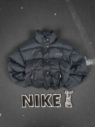 Chaqueta Puffer Nike Nylon Pesada Vintage 90s