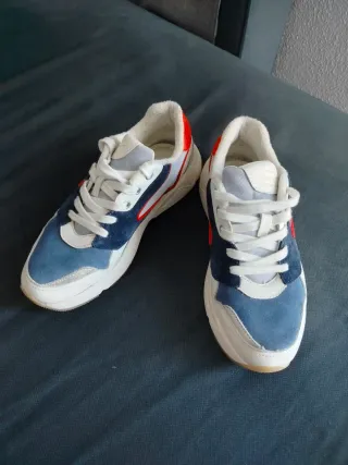 Sapatilhas Gant Azuis e Vermelhas