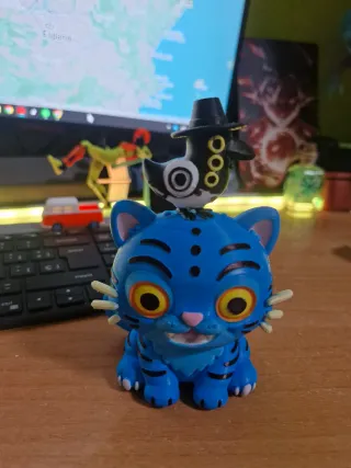 Tigre derpy y sussie guerreras K-Pop.