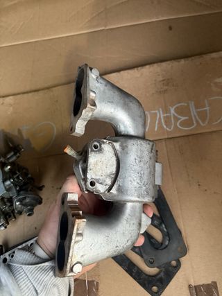 Carburador Renault 5 y colector admisión