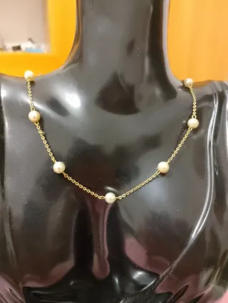 Collana vintage in perle 