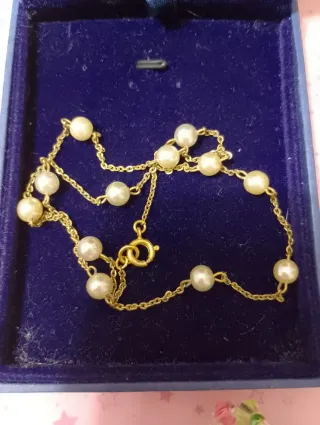 Collana vintage in perle 