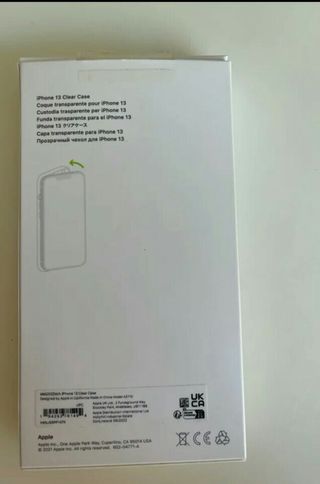Funda iPhone 13 Transparente con Magsafe