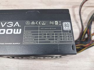 Fuente EVGA W1 500 (500W)