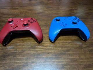 Mandos Xbox Rojo y Azul