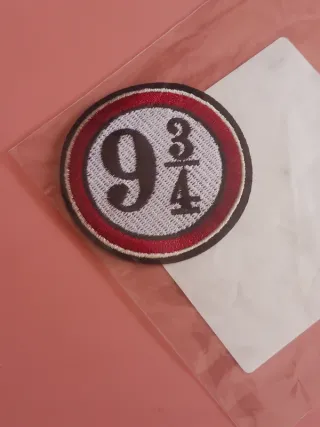 Patch / Emblema Bordado "9 e 3⁄4" [Harry Potter]