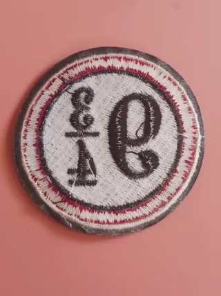Patch / Emblema Bordado "9 e 3⁄4" [Harry Potter]