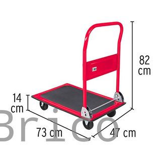 Carretilla Plegable Con Plataforma - 150 Kg - Truper