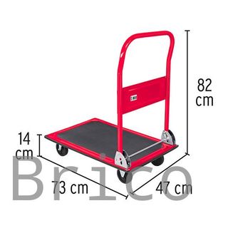 Carretilla Plegable Con Plataforma - 150 Kg - Truper