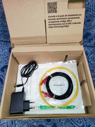 Router livebox 6 con ONT.