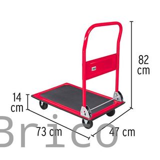 Carretilla Plegable Con Plataforma - 150 Kg - Truper