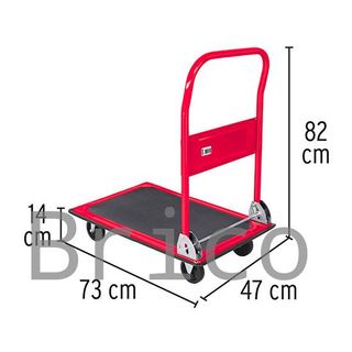 Carretilla Plegable Con Plataforma - 150 Kg - Truper
