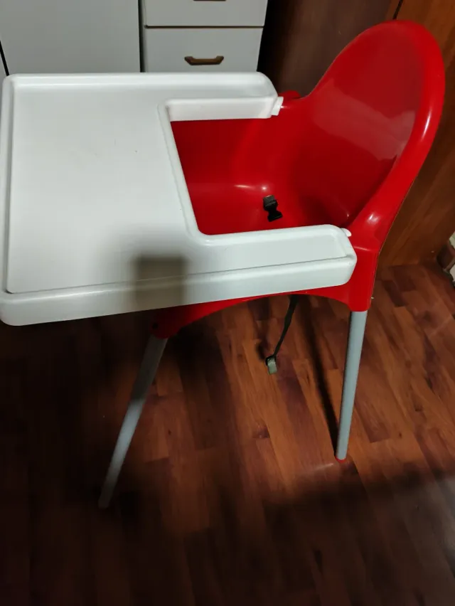 Trona Silla Comer Niño/a Roja