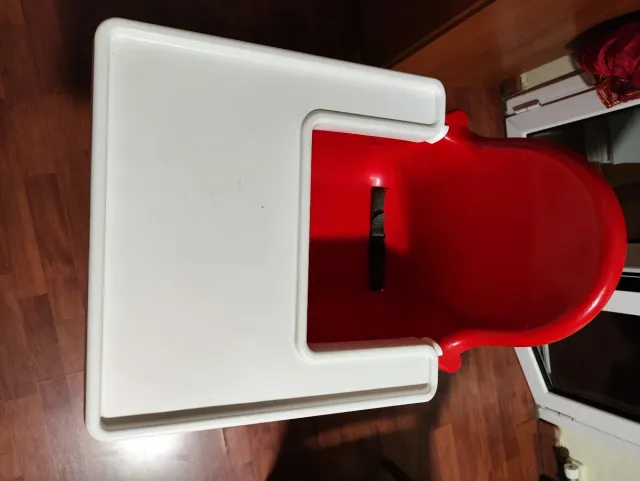 Trona Silla Comer Niño/a Roja