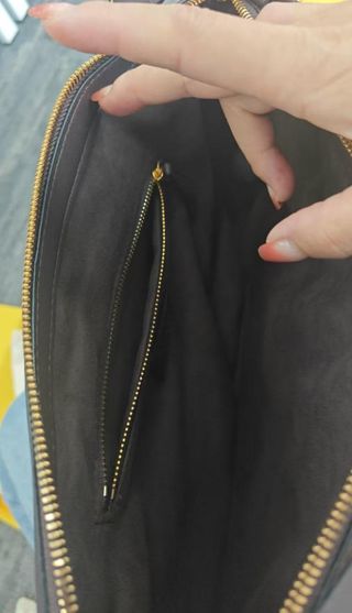 Borsa Fendi beige e marrone