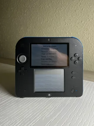 Nintendo 2DS blu e nero 
