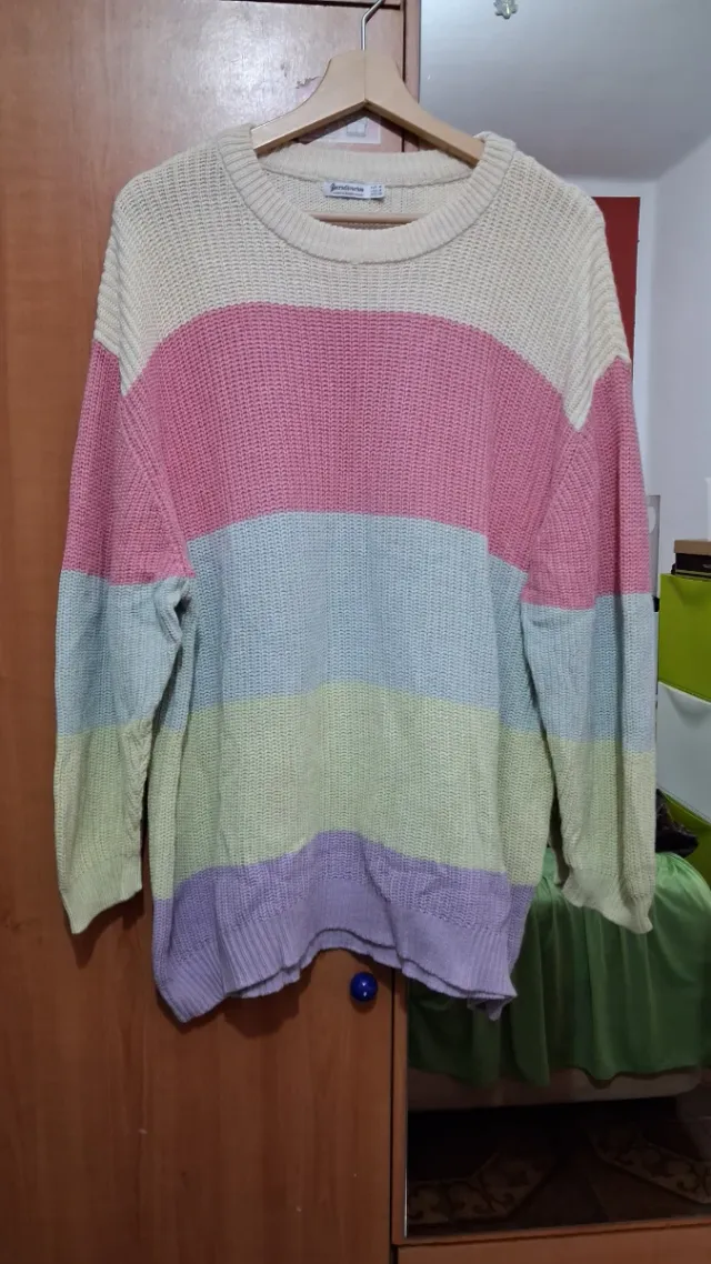 Jersey Stradivarius Multicolor