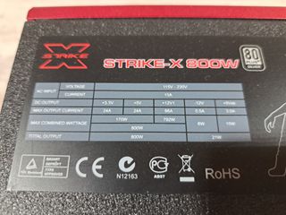 Fuente AeroCool STRIKE-X 800 (800W)