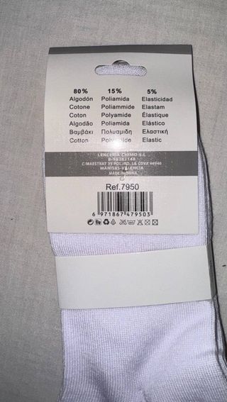 Calcetines MOOI Algodón Mujer Talla 35-40