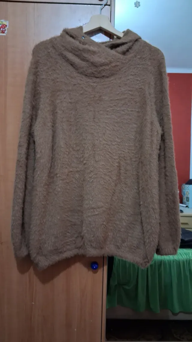 Jersey mujer marrón talla única