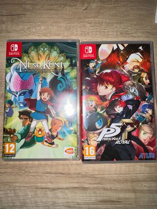 Persona 5 Royal y Ni no Kuni Switch