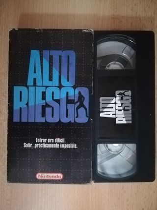 VHS Alto Riesgo Nintendo Promocional