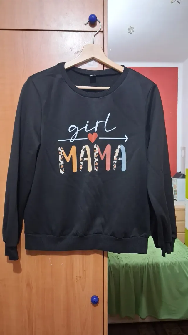 Sudadera Girl Mama Negra