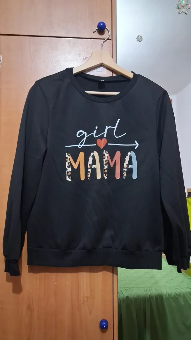 Sudadera Girl Mama Negra