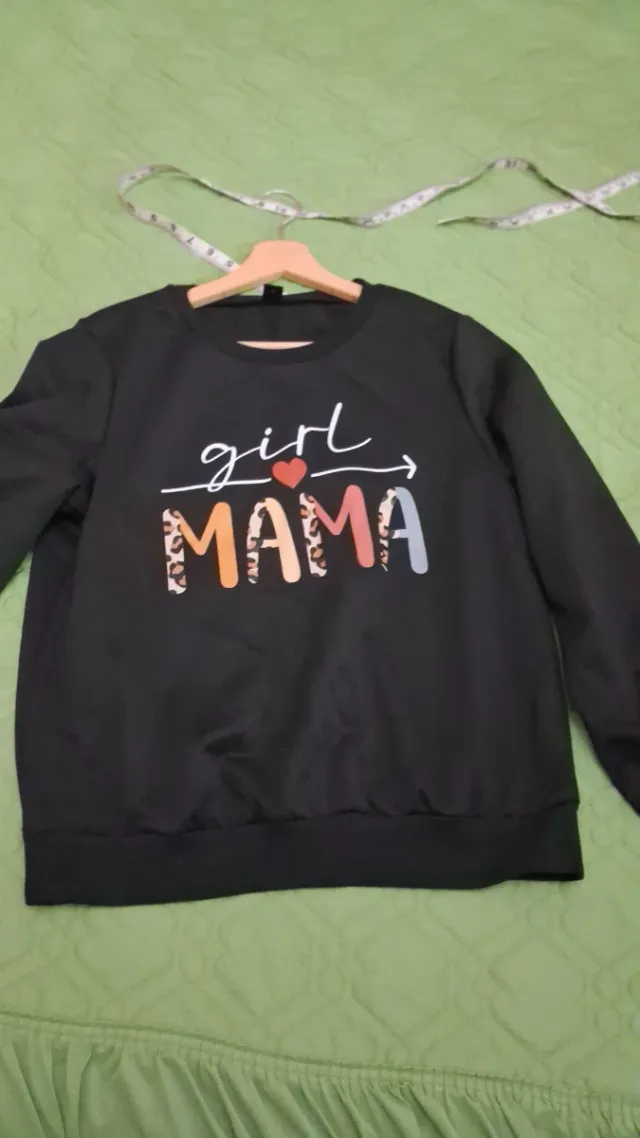 Sudadera Girl Mama Negra
